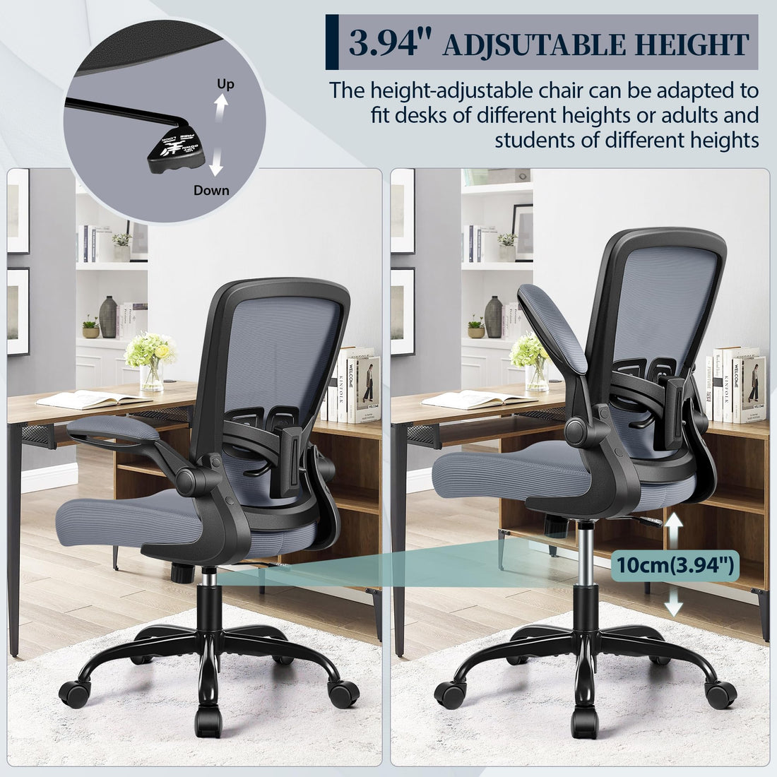 FelixKing Ergonomic Office Chair, Black