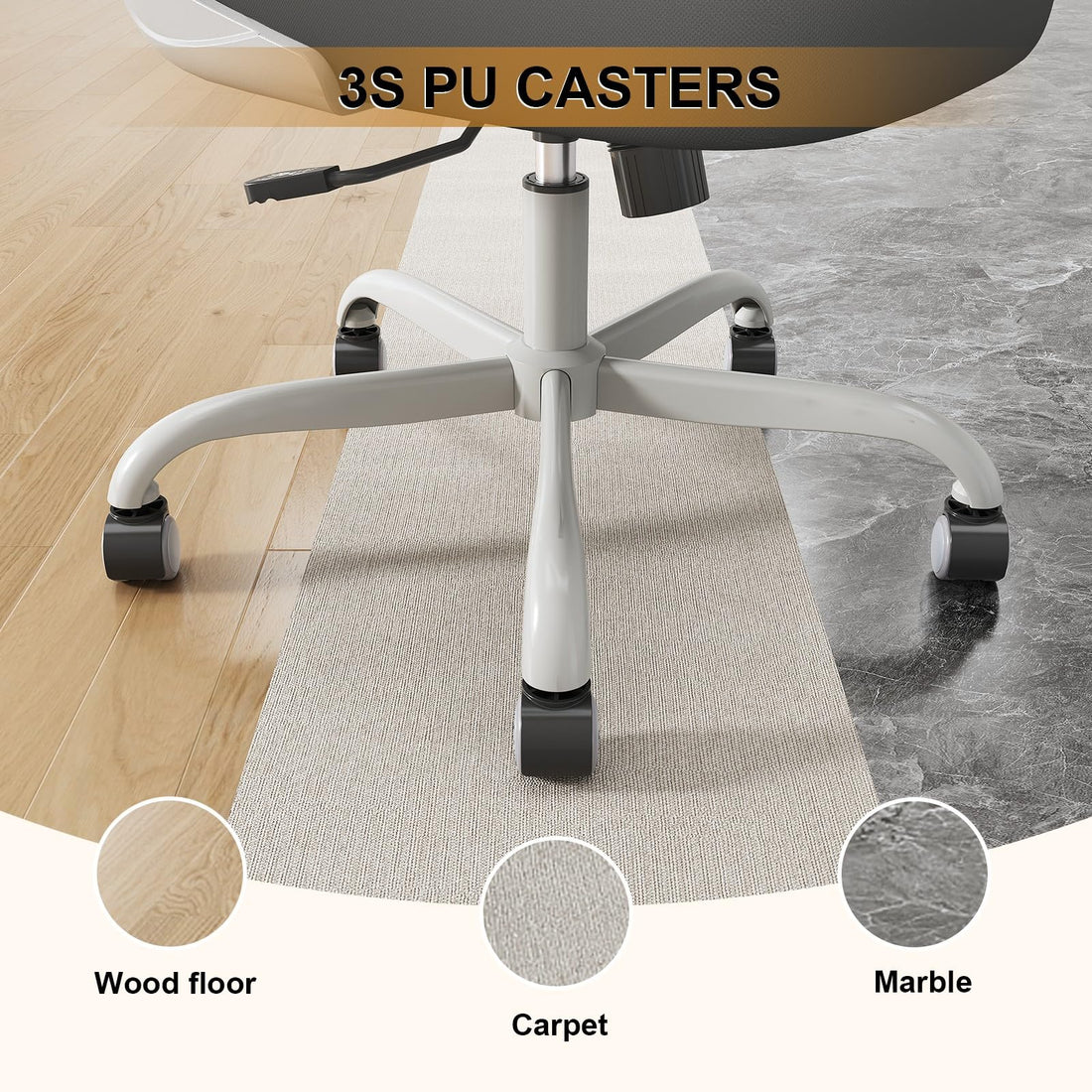 High Back Mesh Office Chair, Ergonomic