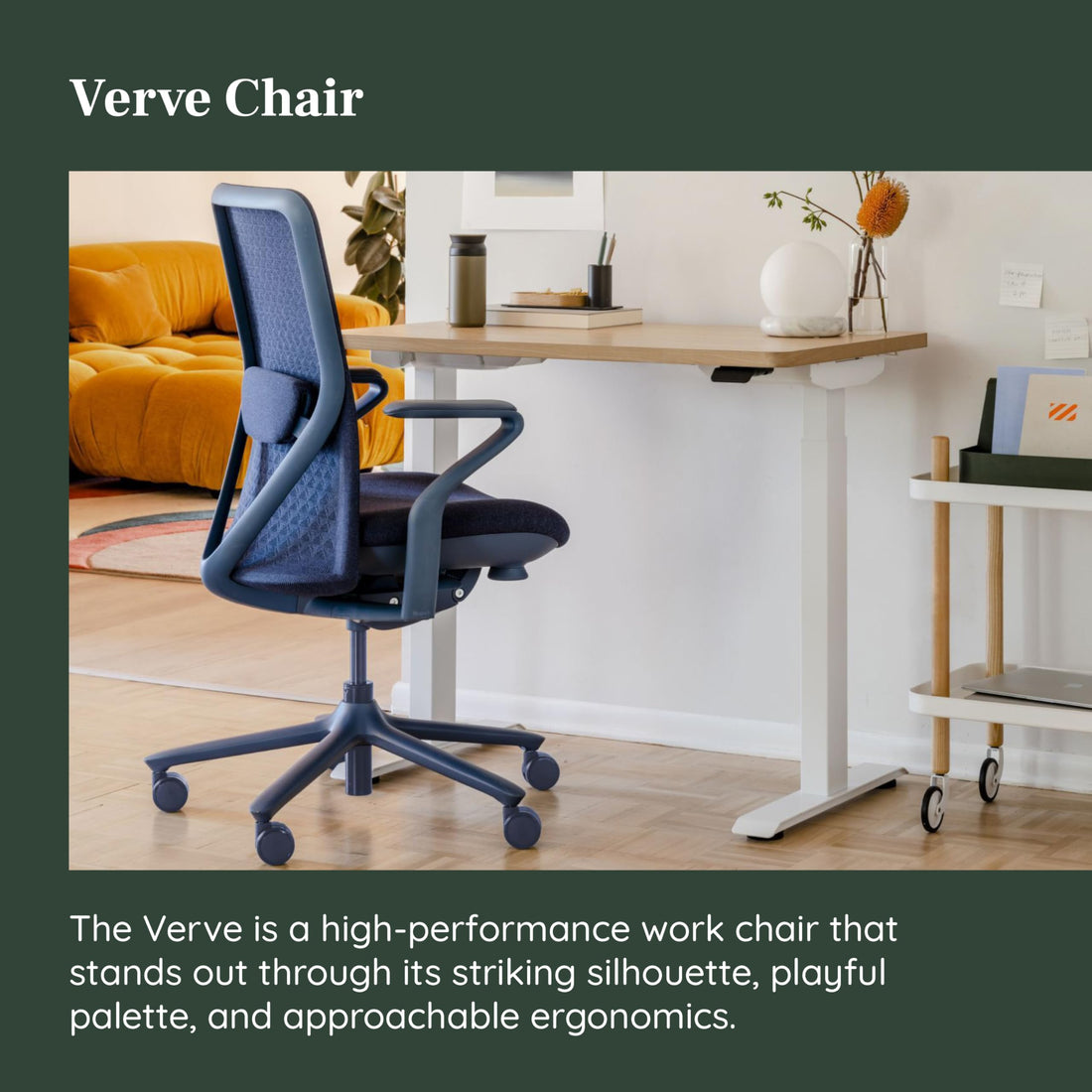 Branch Verve Executive Office Chair, Coral