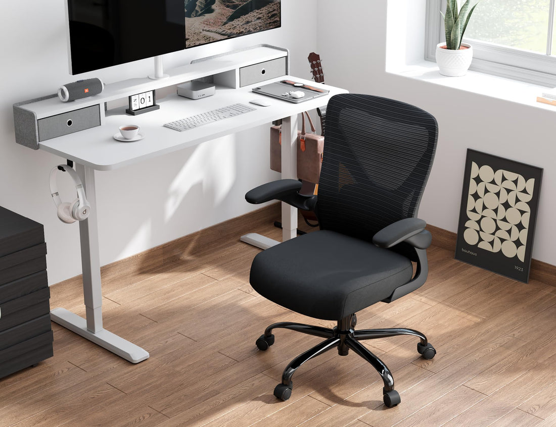 Ergonomic Office Chair, Grey Gold