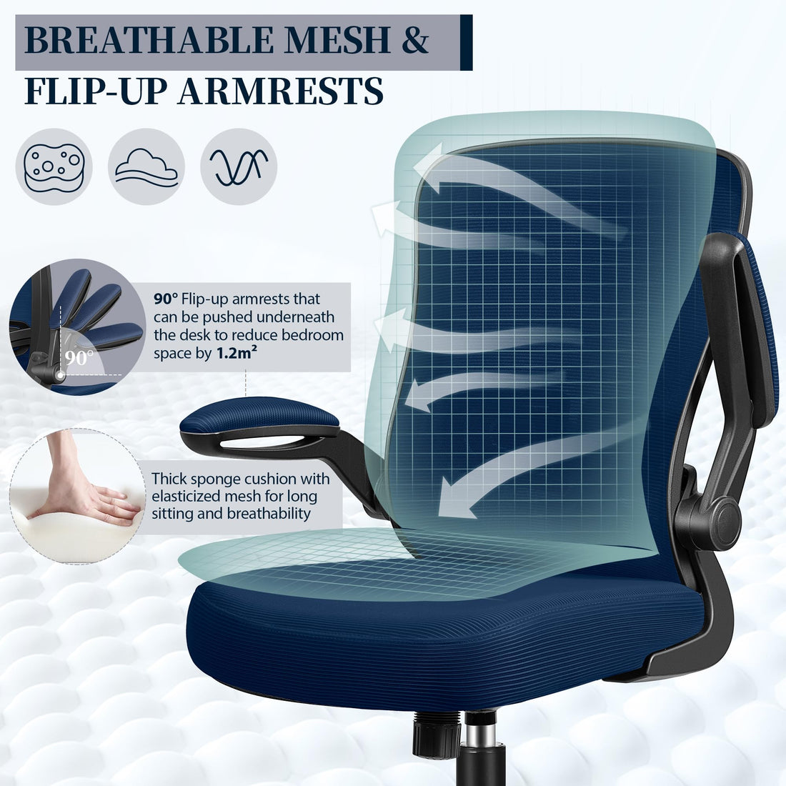 FelixKing Ergonomic Office Chair, Black