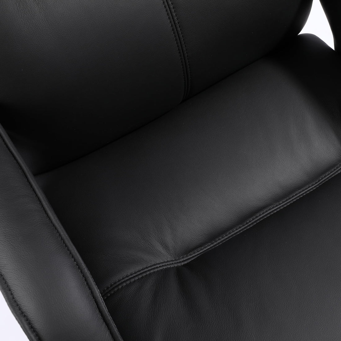 Leather High-Back Executive Chair, Brown