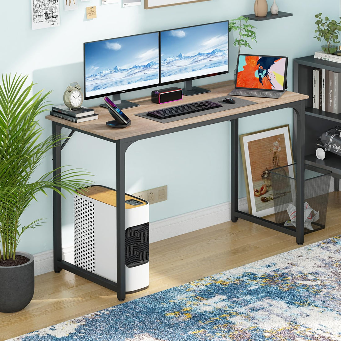 BestOffice 32" Modern Computer Desk, Black