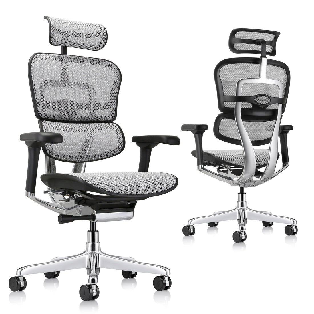 Ergohuman Eurotech Mesh Chair, Black
