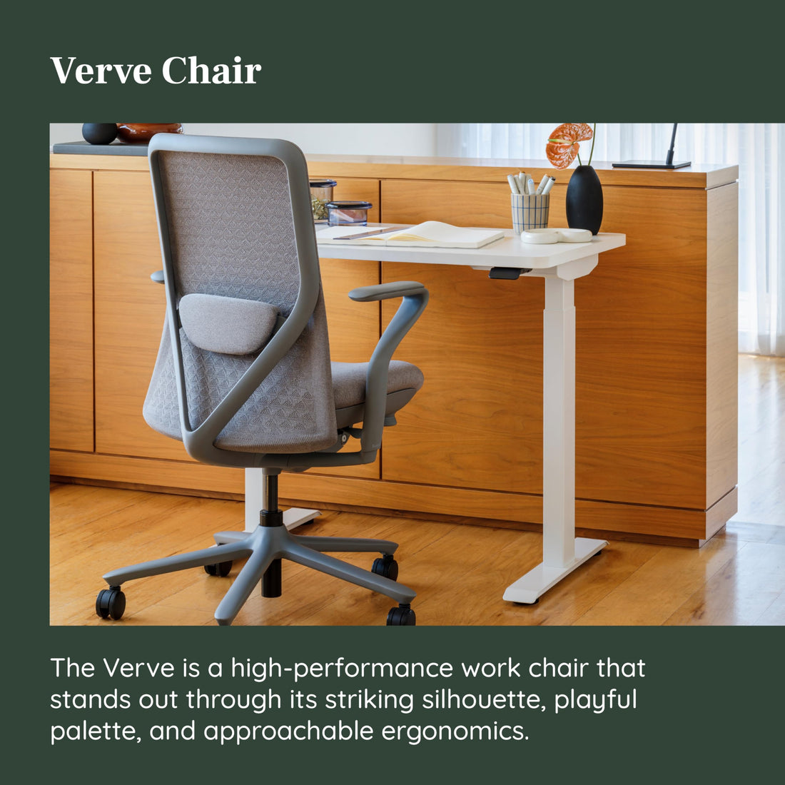 Branch Verve Executive Office Chair, Coral