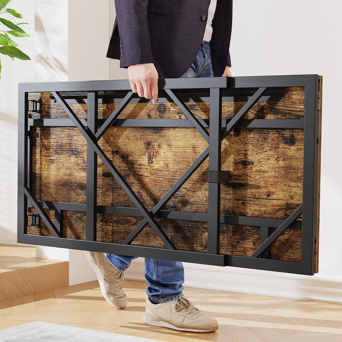 Elephance Folding Computer Desk for Home Office