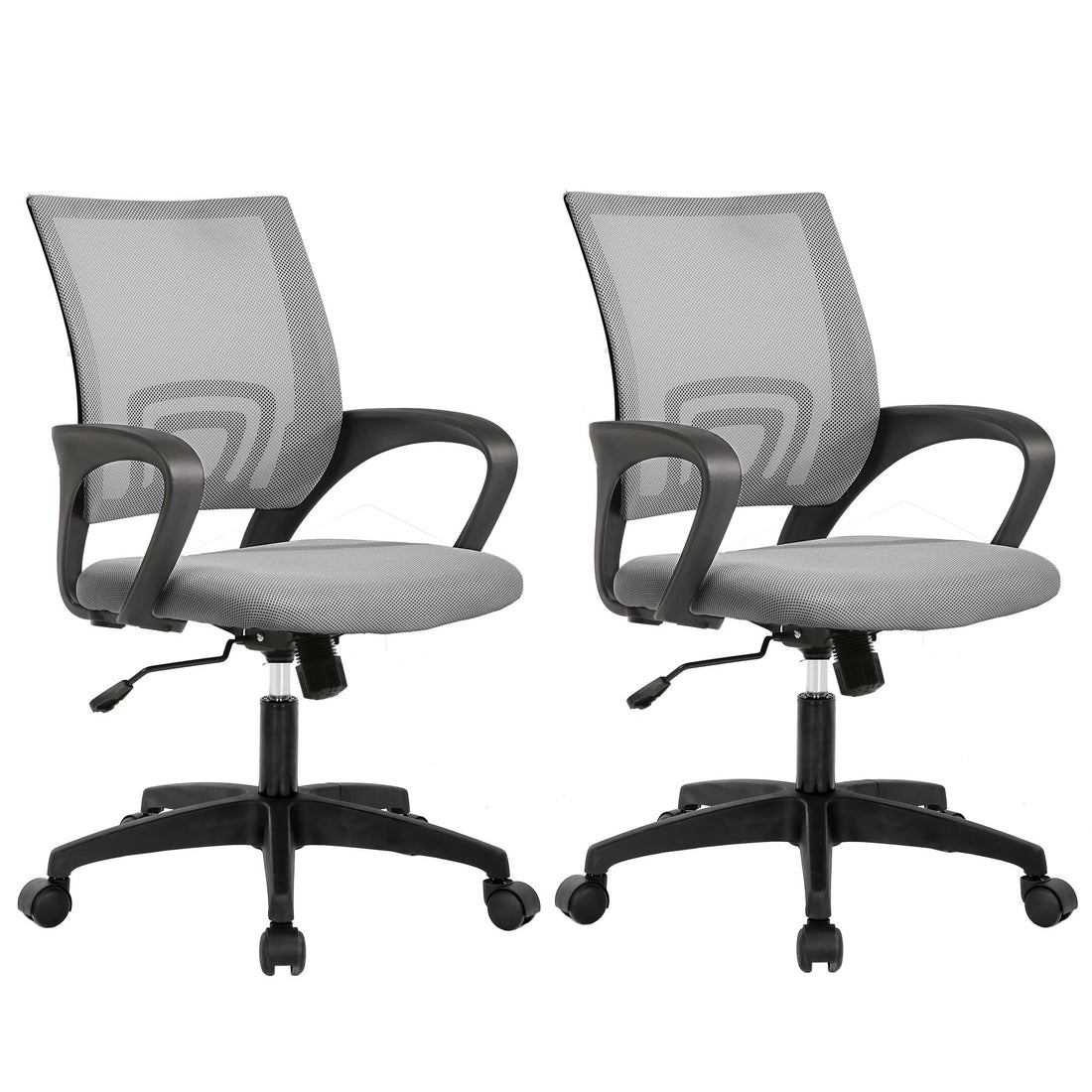 BestOffice Ergonomic Mid-Back Desk Chair – Black