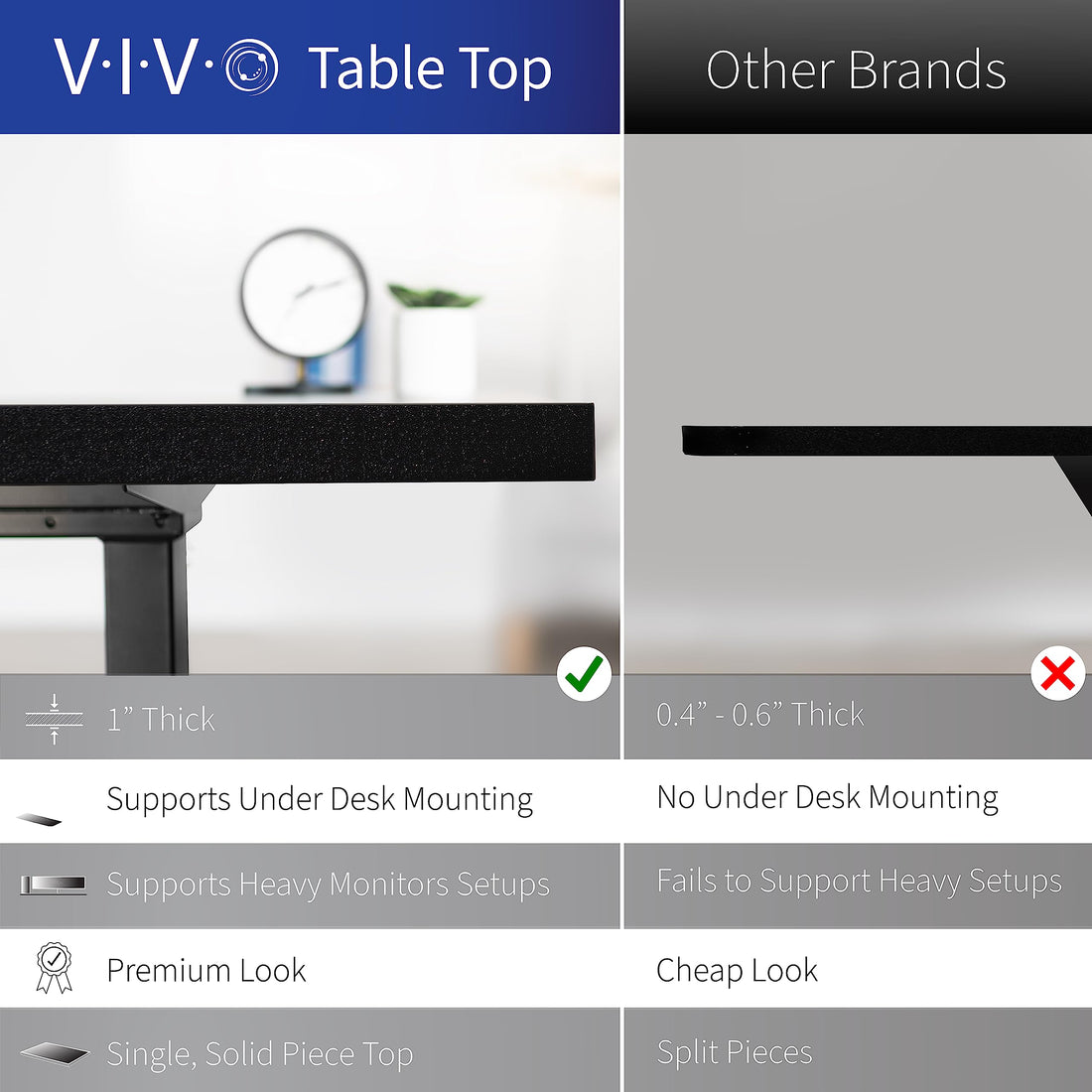 VIVO 83"x60" L-Shaped Electric Height Adjustable Desk