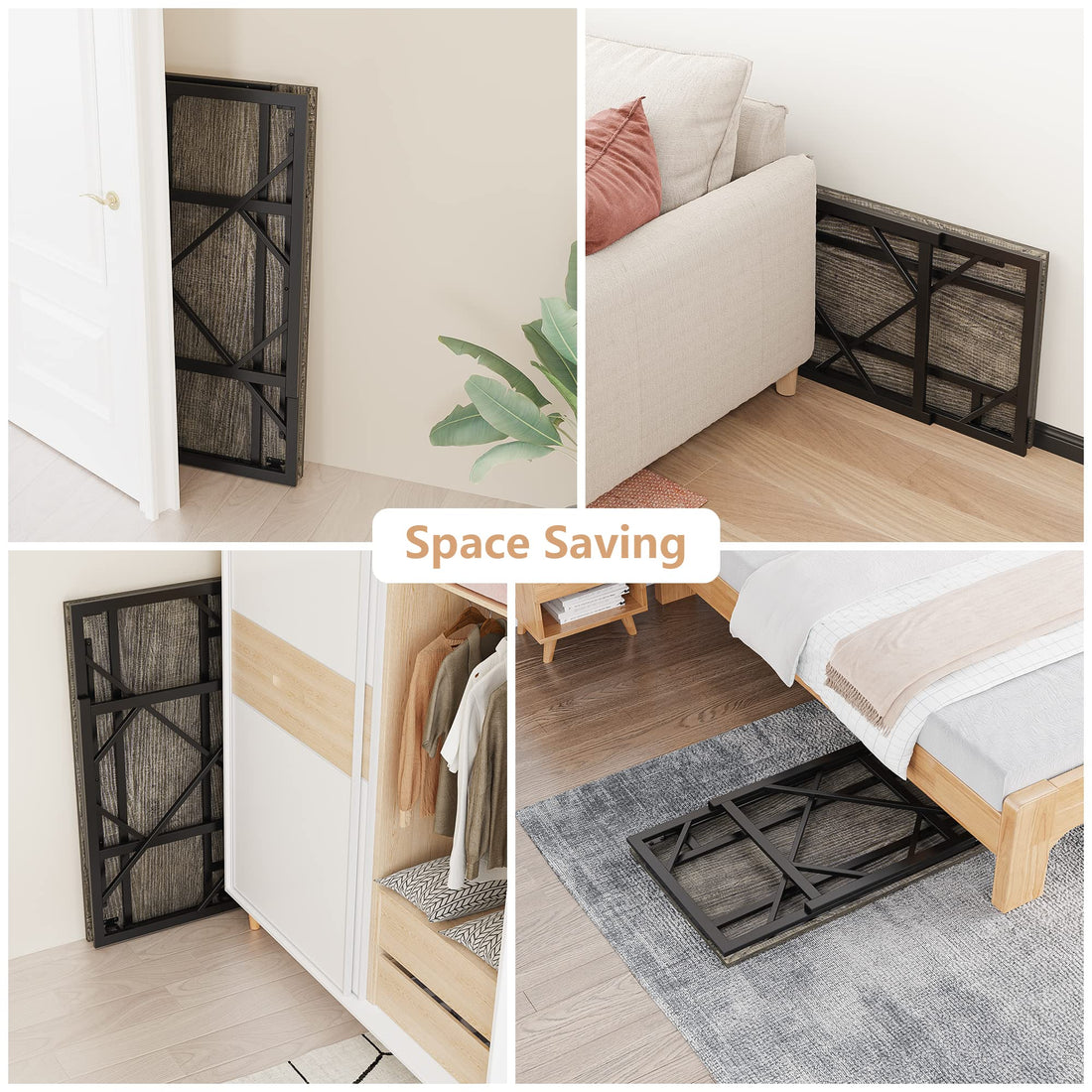 Elephance Folding Computer Desk for Home Office